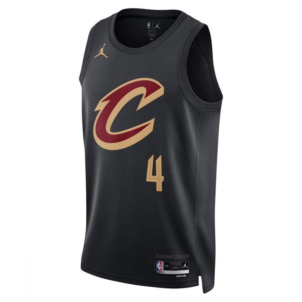 Evan Mobley Cleveland Cavaliers Jordan Brand 2022/23 Statement Edition Swingman Jersey - Black-Pro Kit Vault | Brand New 26/27 Sports Jerseys